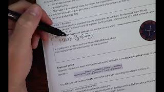 Quantitative Literacy 7C Example #1 Probabilities and Law of Large Numbers