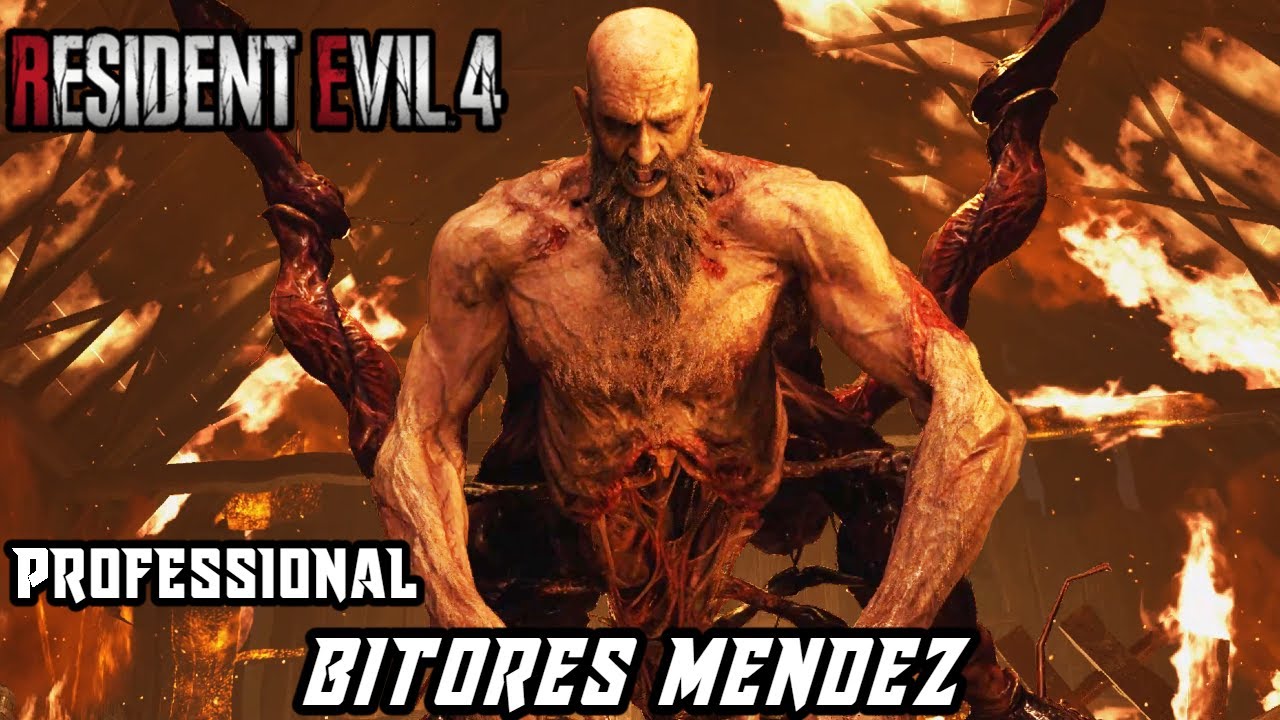 Resident Evil 4 Remake - Bitores Mendez [Professional | No Damage | Weapons lvl 1]