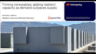 Firming Renewables: How to Add Resilient Capacity as Energy Demand Outpaces Supply