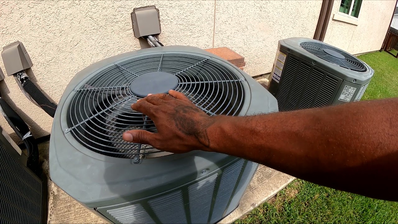 Trane unit low on refrigerant YouTube