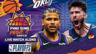 WATCHALONG: Oklahoma City Thunder vs Phoenix Suns Round 1 NBA Playoffs | PHNX Suns Podcast