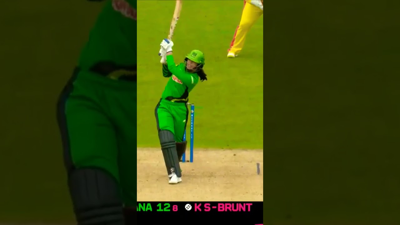 Smriti Mandhana hits the first six of The Hundred 2023