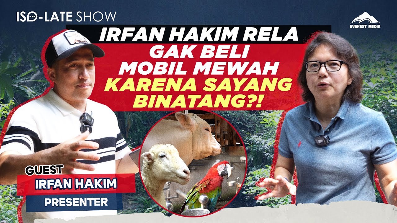 IRFAN HAKIM SPILL BIAYA RAWAT RATUSAN PELIHARAANNYA! - Iso-Late Show 