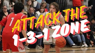 How to Beat a 1-3-1 Zone Defense - How we’re getting post feeds, corner 3’s and straight line Drives Wealth