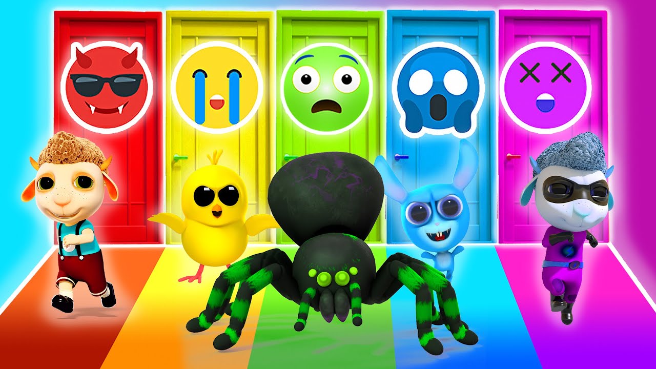 Don't Choose the Wrong Door Emotion? Stories for Kids About Emojis: Fun Playtime with Colorful 