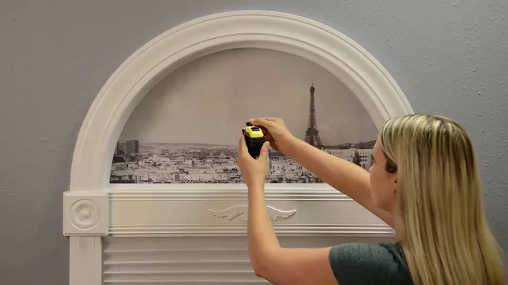 Measure Version 1 Simple Stick Arch Shades Inside Mount | Redi Shade