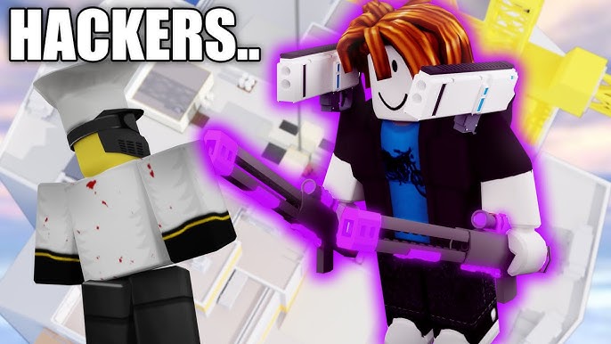 PWNING THE WORST HACKERS  Roblox Arsenal (ragequit) 