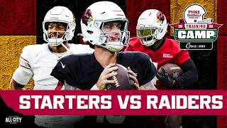 Mike LaFleur: Arizona Cardinals To Play STARTERS VS Raiders In Preseason Week 2 As Team Breaks Camp