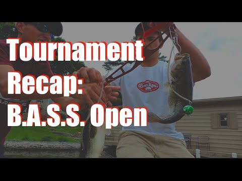 BASS Open Tournament at Lake Springfield (Uncut footage) - YouTube