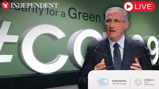 Live: High concerns from climate change as Cop29 president speaks