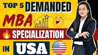Top 5 MBA Specializations🔥 || Fees🙄 || 👉Which is the BEST MBA Specialization In USA🤔? || MBA In USA✅