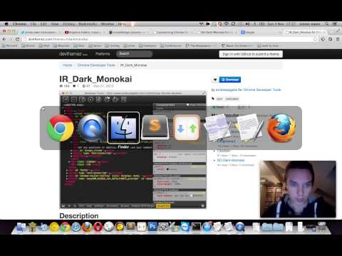 Styling the Chrome Dev Tools