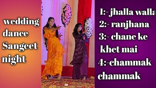Wedding Dance Performance By Palak And Hanshika