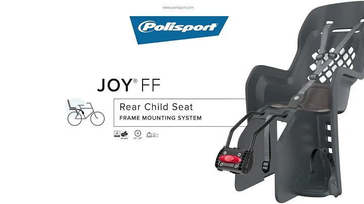 Joy FF - Child Bike Seat with Frame Mounting System