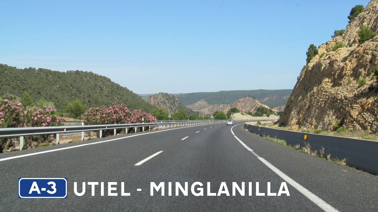 Spain: A-3 Utiel - Minglanilla (Contreras Reservoir crossing)