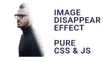 Image Disapper Effect With CSS and JS | Thanos Snap Effect | Techy Programmers