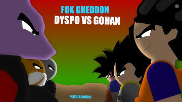 [Dyspo  vs Gohan]#sticknodes animation