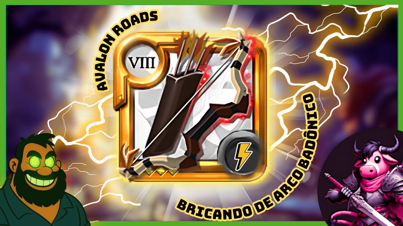 QUE DELÍCIA DE BUILD! ⚡🏹 Arco Badônico dentro das Avalon Roads ( 