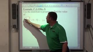 Algebra I Example 17.2