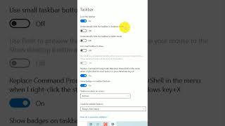 Cara Menyembunyikan Taskbar di Windows 10 di Laptop atau Komputer Secara Otomatis #shorts screenshot 5