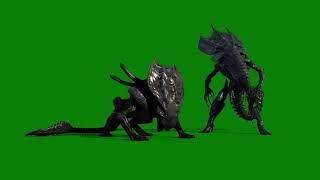 King Aline Green screen video