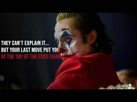 THEY CAN’T EXPLAIN IT… BUT YOUR LAST MOVE PUT YOU AT THE TOP OF THE FOOD CHAIN. 🐺💀🔥|| JOKER SPEECH
