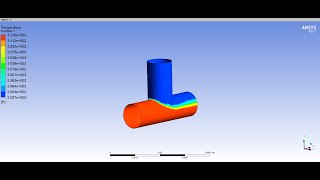 Ansys Workbench Tutorial-Tee Joint (Fluid Flow Fluent)