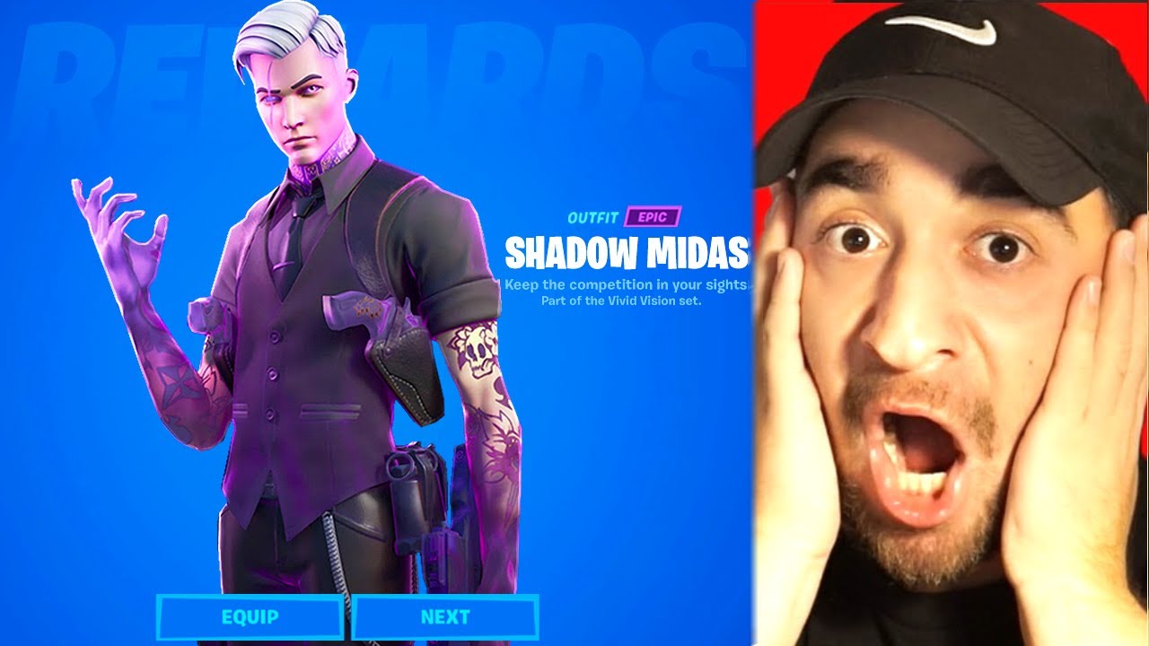 Shadow Midas In Fortnite How To Get Shadow Midas Skin In Game