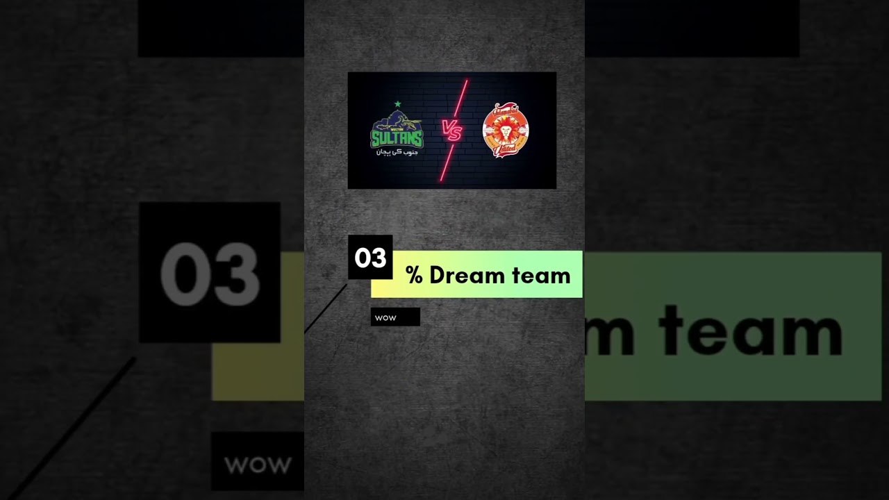 ISL vs MUL DREAM 11 TEAM PREDICTION, MUL VS ISL FINAL ,