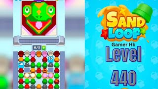 Sand loop level 440 Super Hard level Walkthrough Solution 
