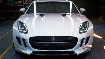 Unreal 4 Realtime Raytrace Jaguar F-TYPE