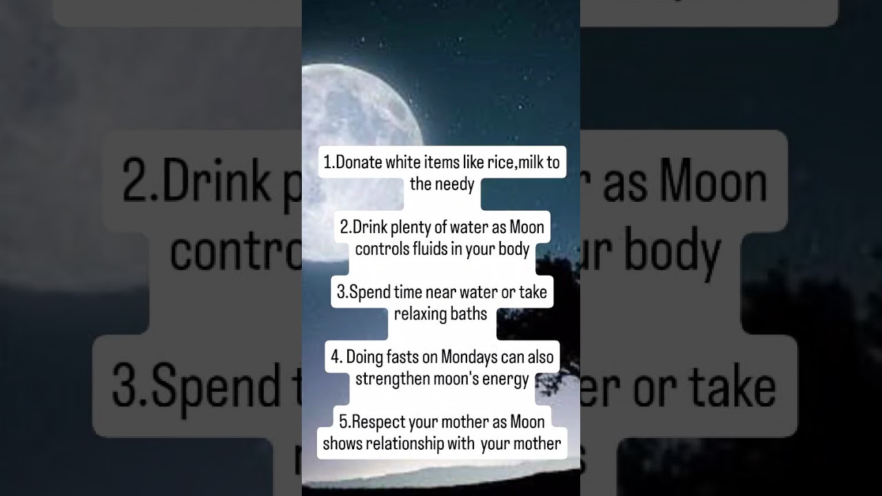 Powerful remedies you must know| Weak moon in horoscope 