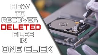 How to recover deleted files for FREE in one click