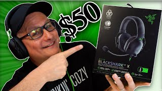 BEST $50 GAMING HEADSET!! Razer Blackshark V2X (Last Impressions)