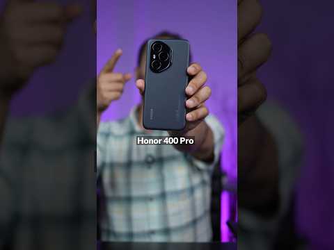 این گوشی یه قاتل پرچمدار تمام عیاره Honor400pro 