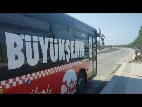 Otokar Kent XL Sakus Metrobüs Yazlık istasyondan çıkış yapıyor