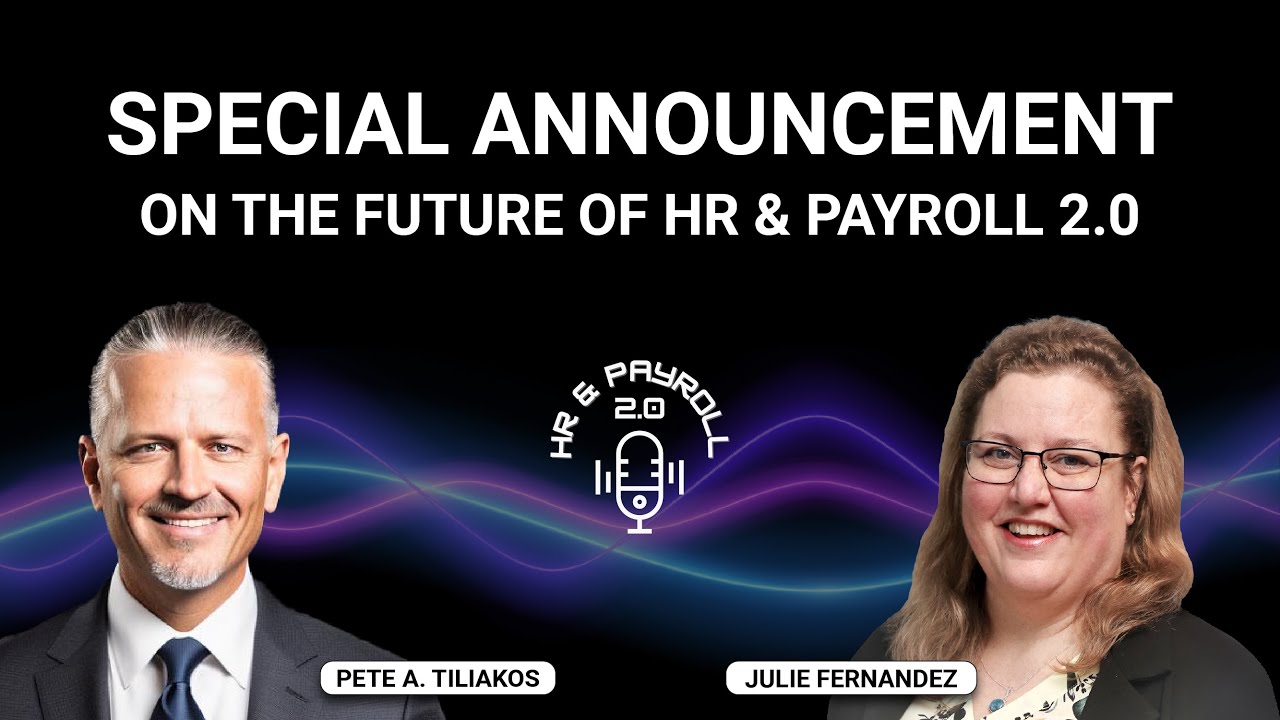 Special Announcement on the Future of HR & Payroll 2.0