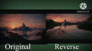 Paramount Pictures Logo Comparison (Original Vs. Reverse)