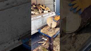 Log Splitter Firewood #firewood