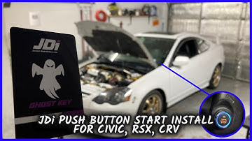 02 RSX PUSH BUTTON START DETAILED HOW TO. #diy #budget #pushbutton