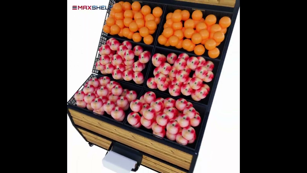 Boost Your Store’s Fresh Appeal With Maxshelf’s Fruit & Veg Display