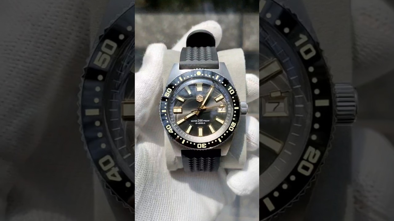 San Martin SN007 V3 Diver 62MAS Homage Automatic Watch