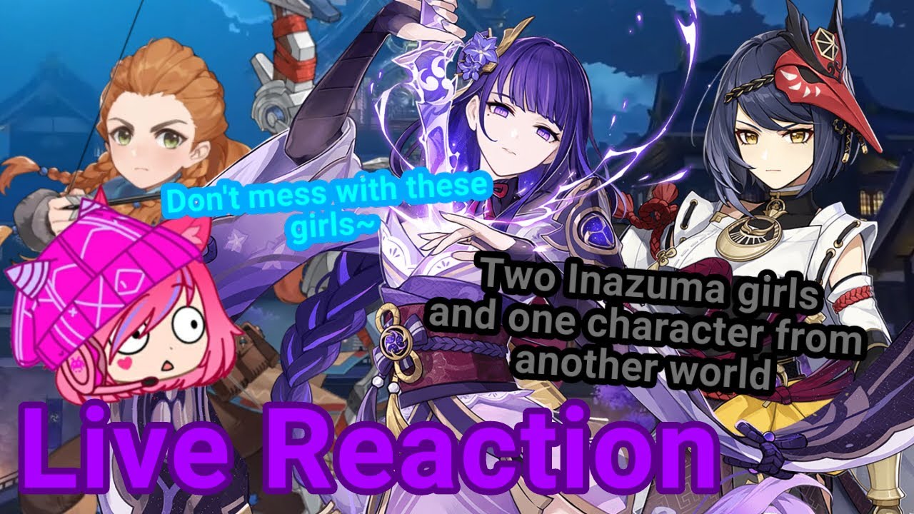 Kathlyn Mirei REACTS: Aloy, Sara and Baal Character Demo