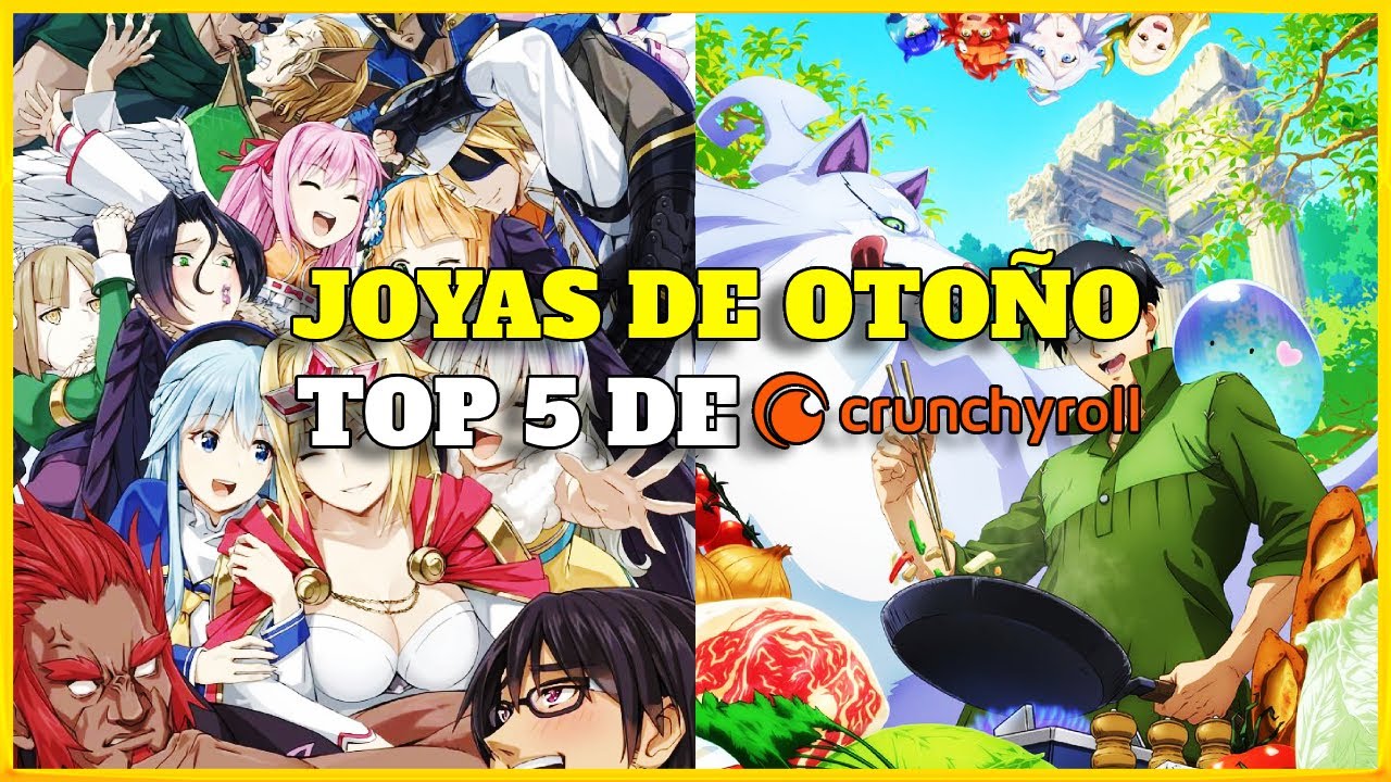 🔥EL OTOÑO DEL ANIME🍁 | TOP 5 JOYAS DE CRUNCHYROLL