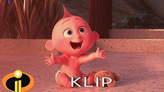Incredibles 2 - Frozone melihat kekuatan Jack Jack - Dub Bahasa Indonesia
