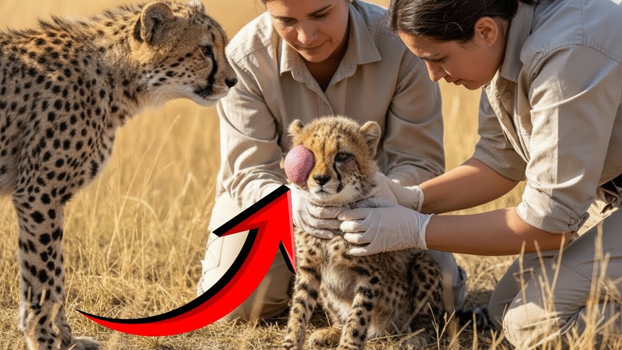 The Cheetah’s Speed Saved His Sick Cub’s Life — An Incredible animal rescues Story