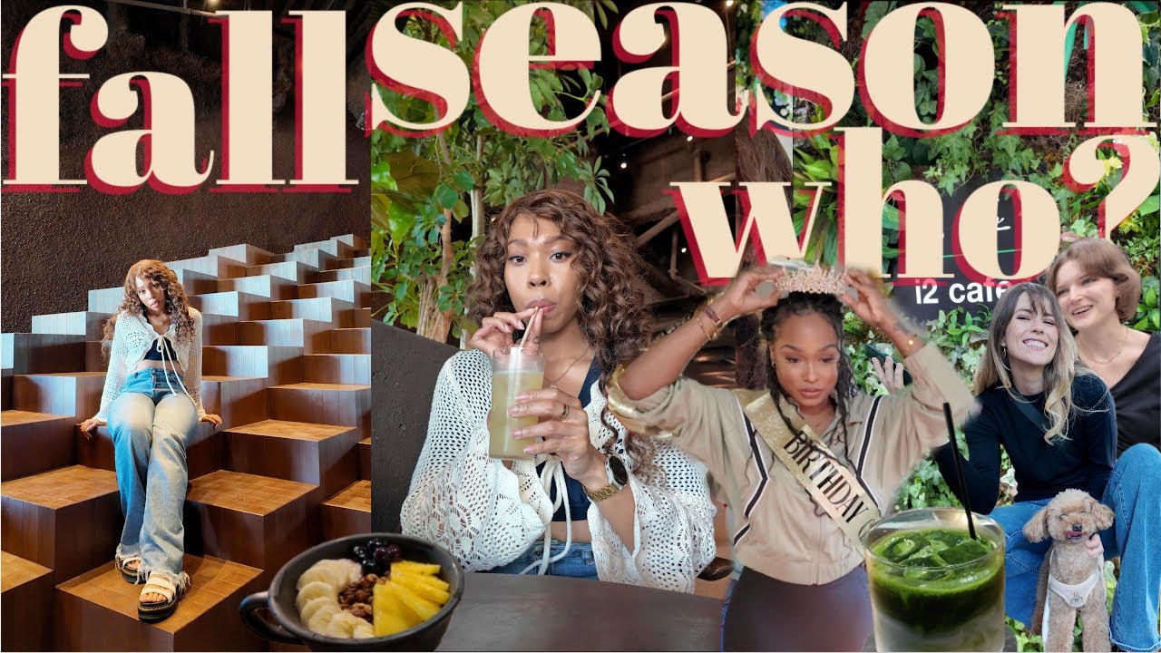 День, когда лето умерло, пропустив осень? Настало время ходить по кафе и тусоваться с друзьями.