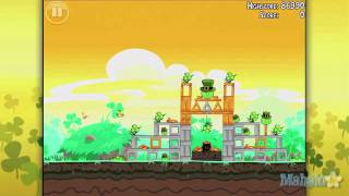 Angry Birds Seasons St Patricks Day: Level 1-1 screenshot 3