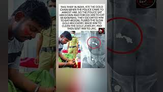 🍌 He swallowed gold, so police fed him 48 bananas!🚔💩 #WeirdNews #India #EpicFail #Karma #FunnyNews 🍌 He swallowed gold, so police fed him 48 bananas!🚔💩 #WeirdNews #India #EpicFail #Karma #FunnyNews
