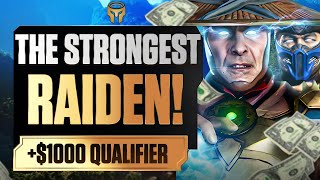 THIS RAIDEN MADE THE CROWD GO CRAZY! THE BEST MORTAL KOMBAT IN THE WORLD!